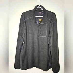 New‎ VTG 1946 1/2 zip stretch shirt